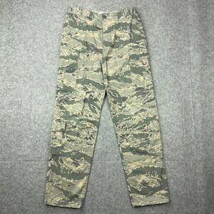 US Air Force‎ Pants Mens 34R Green Tiger Stripe Camo Cargo Military Utility DSCP